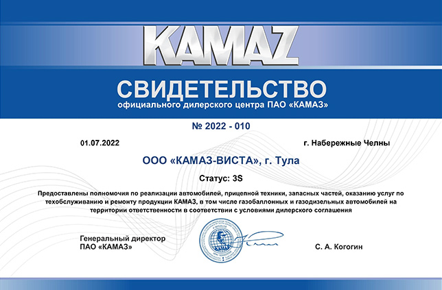 Свидетельство